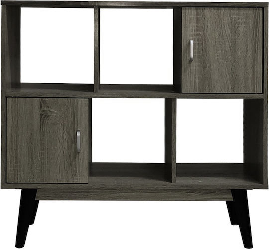 Μπουφές Ξύλινος Γκρι Οξιά 90x30x80cm Μπουφές Ξύλινος Γκρι Οξιά 90x30x80cm