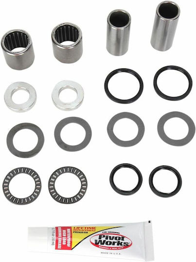Pivot Works Stahl Hinteres Schwingarm-Lagerset Pwsak-h37-000 Kit