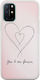 Valentine's Day Forever Connected Hearts Oneplus 8 Flexible TPU Transparent Silicone Case