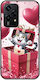 Valentine's Day Surprise Love Kitty Case for Honor 200 Lite 5G Black TPU Black Silicone
