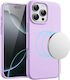 Orso Cloud Back Cover Silicone Purple (iPhone 16 Pro)
