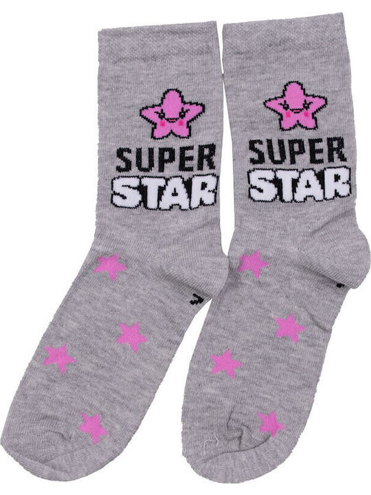Me & Si Kids' Socks Gray