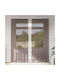 vidaXL Curtain Window Brown 140x225cm