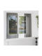 vidaXL Curtain Window Black 140x140cm