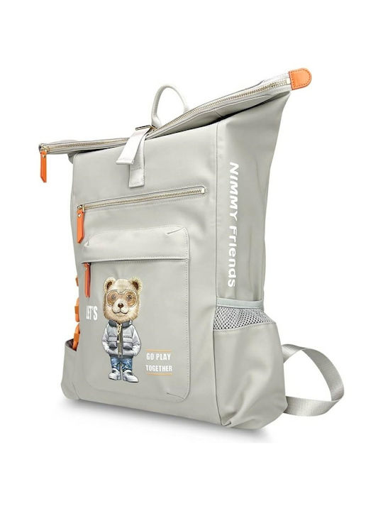 Nimmy Backpack Backpack for Laptop White