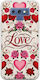 Carcasă Valentine's Day Vintage Love Blooms Samsung Galaxy Note 9 TPU Flexibil Transparent Silicon