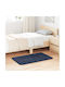 vidaXL Anti-slip Rug Rectangular Shaggy Blue