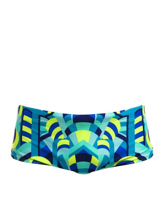 Funky Trunks Boys' Kinder Badeanzug Badeslips Mehrfarbig