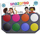 Snazaroo Makeup Colour Palette 8x18ml Ass Colours 791060