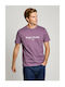 Dale T-shirt Aubergine Purple