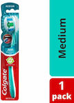 Colgate 360ᵒ Compact Manual Toothbrush Turquoise 1pcs