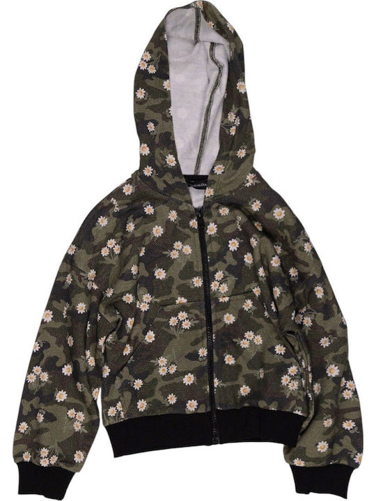 Monnalisa Kinderstrickjacke Floral
