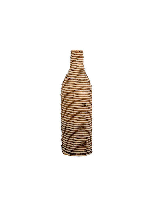 Fylliana Διακοσμητικό Βάζο Rattan Fl310 Γκρι