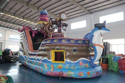 Trampolino Inflatable Bouncer Pirate Ship