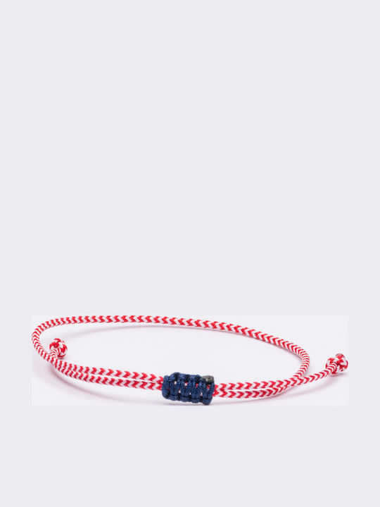 Philio Kids Bracelet Martaki Red with Dark Blue