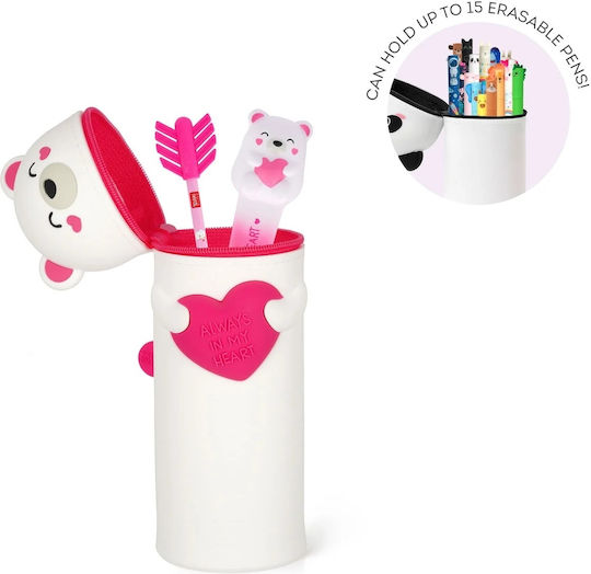 Legami Milano Pencil Case Silicone Barrel with 1 Compartment