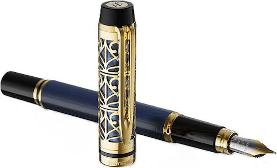 Waterman Edition Stilou De Scris Fine Din Aluminiu Cu Cerneală Roșie