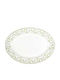 Oriana Ferelli Serving Platter Oval made of Porcelain White