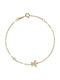 Papoulidis Jewellery Kinderarmband aus Gold 9K mit Schmetterling