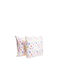 Set 2 Decorative Butterfly Cushions 50x50 Cm