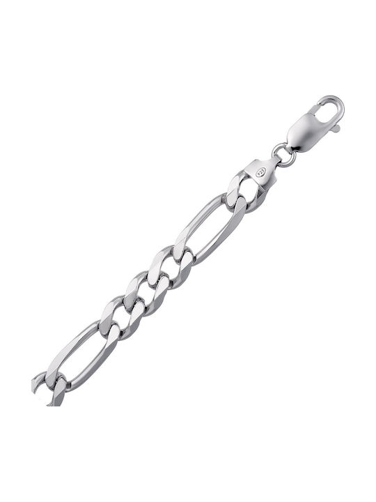 Croma Catene Silver Chain Neck Wide Thickness 8.3mm and Length 65cm