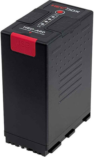 Hedbox Μπαταρία Βιντεοκάμερας HED-A60 6700mAh Συμβατή με Canon με 2x εξόδους D-Tap και 1x έξοδο USB-A 0736530981105