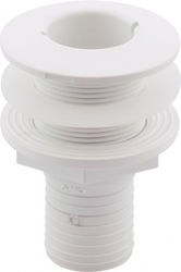 1 1/2'' Drain Pipe Ø38mm White Flange Iso 198229