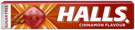 Halls Καραμελες Cinnamon Flavor Κανελα 32g