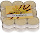 Scented Tealight Candles 18pcs Vanilla