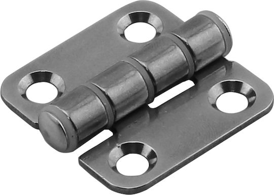 Μεντεσές Αθόρυβου Τύπου Κανονικός Inox 316 Μ38mm Π37mm Παχ 1,8mm 74885