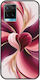 Valentine's Day Abstract Watercolor Love Vivo Y21s Black TPU Black Silicone Case