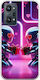 Valentine's Day Futuristic Lovebots Realme GT 2 5G Flexible TPU Transparent Silicone Case