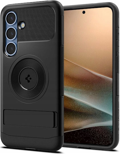 Spigen Slim Armor Back Cover Silicon / Plastic 2mm Negru (Galaxy S25)