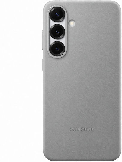 Samsung Back Cover Δερμάτινο Γκρι (Galaxy S25+)