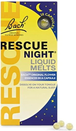 Power Health Bach Rescue Течни таблетки за сън с масло от гроздови семки 28 капсули