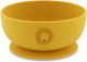 Trixie Baby Food Bowl Mr Lion made of Silicone Yellow