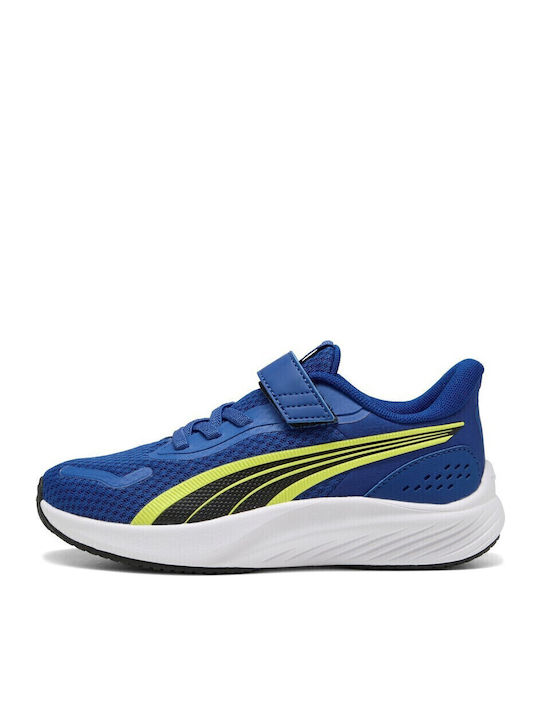 PUMA Lite Ac Kids Sneakers with Hoop & Loop Clo...
