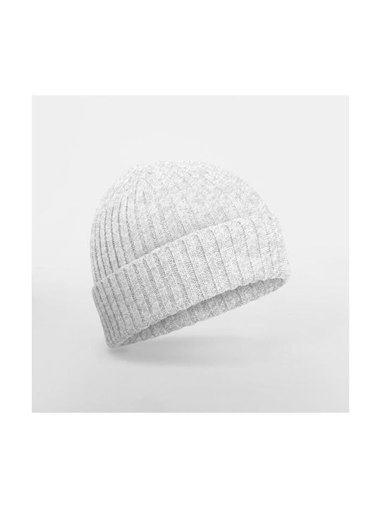 Beechfield Kids Beanie Knitted Gray