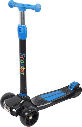 Action One Kids 3-wheel Scooter Lights Wander Blue