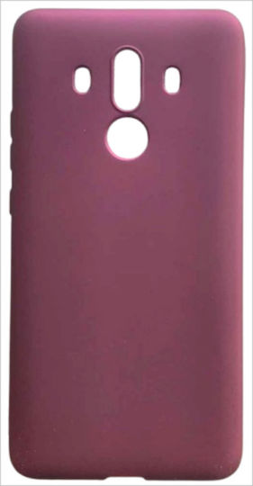 Back Cover Σιλικόνης Μωβ (Huawei Mate 10 Pro)