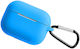 Hülle Silikon in Türkis Farbe für Apple AirPods 3
