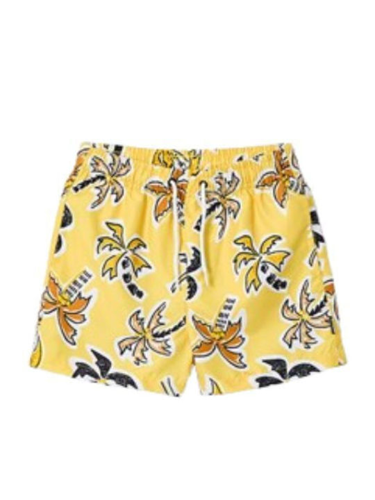 Mayoral Kids Swimwear Swim Shorts Yellow