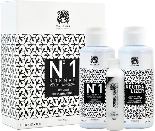 Kit Permanent No 1 Păr Natural 100+100+10 Ml Valquer
