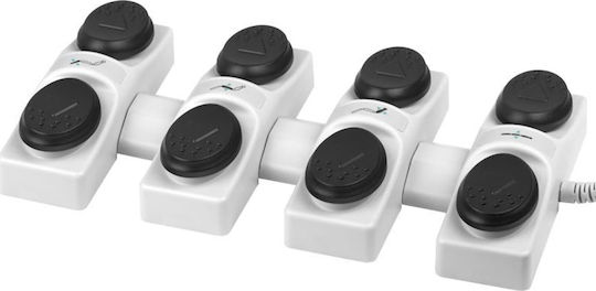 Footrest Azzurro Chair 4 Motors Heating
