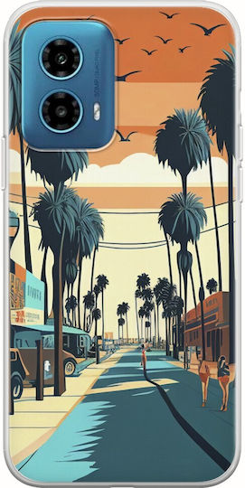 Venice Beach Motorola Moto G34 5g Flexible Tpu Διάφανη Σιλικόνη
