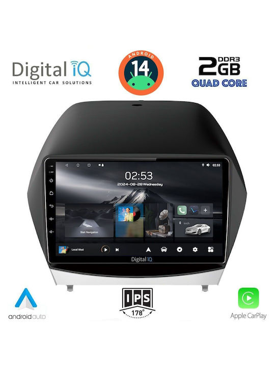 Digital IQ Автомобилна Аудио Система (Блутут/USB/WiFi/GPS/Apple-Carplay/Android-Auto) с Тъчскрийн 10"