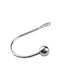 Grace Holdback made of Metal Silver 1pcs