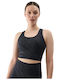 Top Crop Sportiv Dri-Fit Fără Mâneci Negru