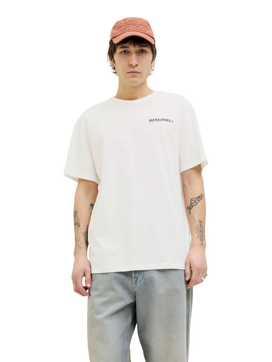 Jack & Jones T-shirt Εκρου