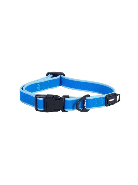 Rogz Amphibian Classic Collar Blue Αδιάβροχο Κολάρο Περιλαίμιο Σκύλου Μπλε Large